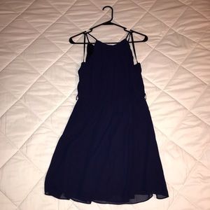 Navy blue dress
